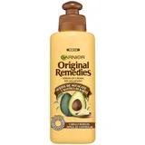Garnier Original Remedies Haarpflegeöl mit Avocadoöl und Sheabutter, Cremeöl für widerspenstiges und krauses Haar, 200 ml