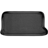 lement Element Passgenaue Premium Antirursch Kofferraummatte Laderaumwanne passend für Ford Ka (II) 2009-2016 | Schrägheck | 100% passgenaue Antirutschmatte Auto 3 Tür, Schwarz