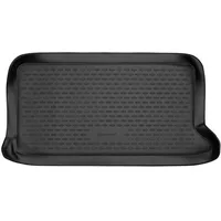 lement Element Passgenaue Premium Antirursch Kofferraummatte Laderaumwanne passend für Ford Ka (II) 2009-2016 | Schrägheck | 100% passgenaue Antirutschmatte Auto 3 Tür, Schwarz