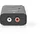 Nedis Digital Audio Converter - 1-way - Connection input: 2x RCA Male - Connection output: 1x S/PDIF (RCA) Female / 1x TosLink Female - ARC - Manual - Black