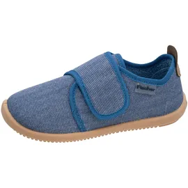 Fischer Markenschuh Kinder-Barfuss-Hausschuhe Blau 31