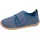 Fischer Markenschuh Kinder-Barfuss-Hausschuhe Blau 31