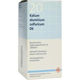 DHU-ARZNEIMITTEL BIOCHEMIE DHU 20 Kalium aluminium sulf. D 6 Tabl.