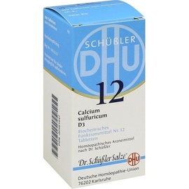 DHU-ARZNEIMITTEL DHU 12 Calcium sulfuricum D 3