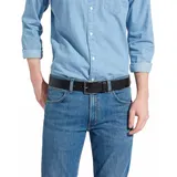 Wrangler Kabel Buckle Gürtel Black 110 cm