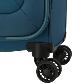 Travelite Umbria 4-Rollen Cabin 77 cm / 105 l petrol