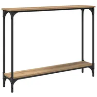 VidaXL Konsolentisch Artisan-Eiche 101 x 23 x 15,5 cm