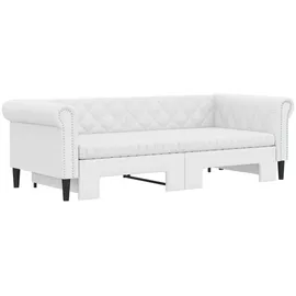 vidaXL Tagesbett 90 x 200 cm Weiß