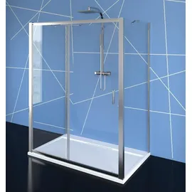 Polysan EASY LINE U-Kabine links 140 x 190 cm Klarglas EL1415EL3315EL3315-SET