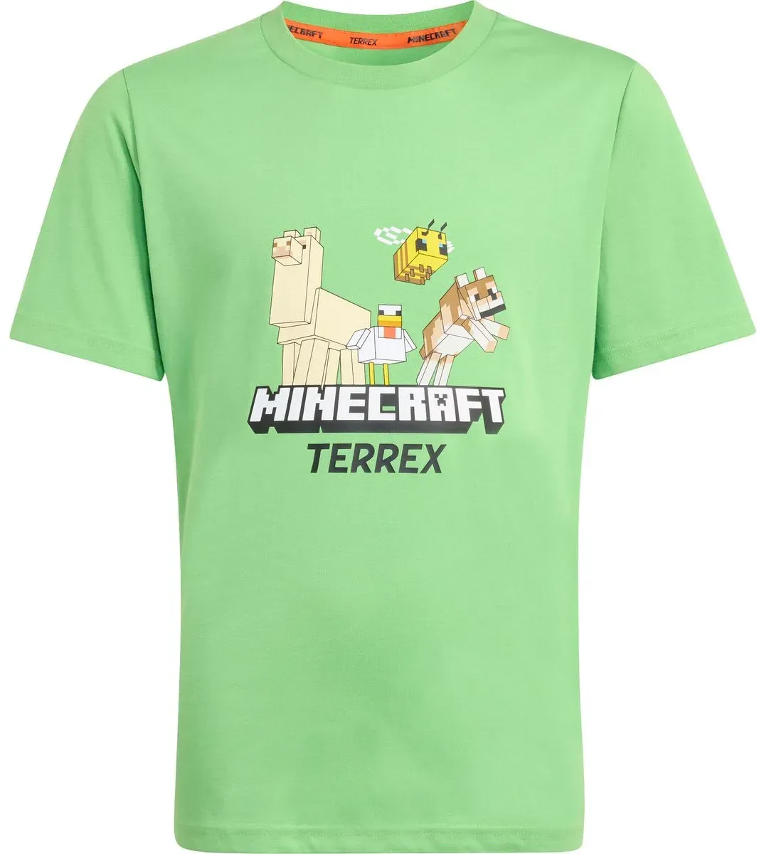 adidas Terrex Adidas Minecraft Terrex T-shirt semi lucid lime (AEXW) 140