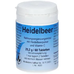 Heidelbeer Tabletten