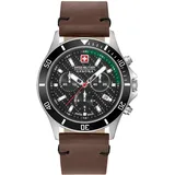 Hanowa Swiss Military FLAGSHIP RACER CHRONO 06-4337.04.007.06 Herrenchronograph - Braun/Schwarz