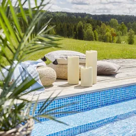 Star Trading LED-Kerze Grande 31 cm creme