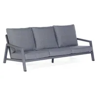 SonnenPartner Empire Loungesofa Aluminium grau