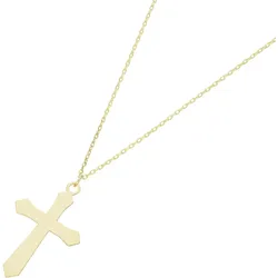 Luigi Merano Kette Kreuz, Gold 375 Ketten   Gold Damen 