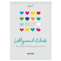 Calvendo vollgeherzt: Lieblingsmensch-Kalender - Der Wandkalender als Geschenk für