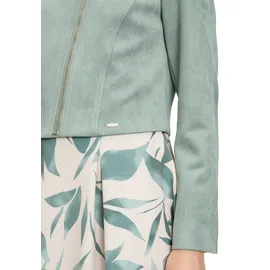 Betty & Co Bikerjacke mit Stehkragen in Mint | Gr.: 44