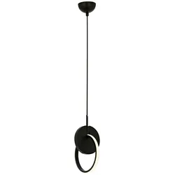 Deckenlampe in Schwarzer Farbe 20x20x100cm WellHome Bled