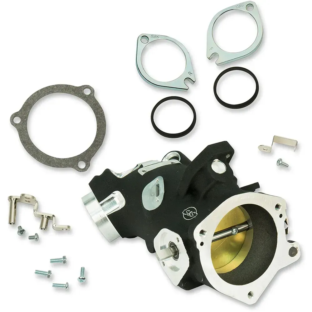 S+s Cycle Harley Davidson 170-0337 Vergasergehäuse - Silver - One Size