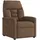 vidaXL Relaxsessel Elektrisch 90 x 99 x 90 cm Braun mit Liegeposition