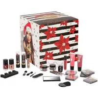 Accentra Kosmetik Adventskalender quadratisch für Teenager Mädchen & Frauen, 24 Nagelpflege & Make-up Kleinigkeit, abwechslungsreicher Beauty-Inhalt