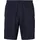 LE JOGGER LE JOGGER, Pyjama in grau-meliert-navy, | Gr. 48/50 (M), bunt (grau, meliert, navy), Jersey, Obermaterial: 100% Baumwolle, unifarben, Basic, bequem kurz, Rundhals, Kurzarm abgesteppte Kante, Homewear-Sets, Schlafanzug mit Colorblock