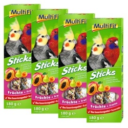 MultiFit Großsittich Sticks 4x2er Frucht