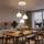 GLOBO LED Pendelleuchte 3-flg. 51 cm rund/Glas/Holz/Metall