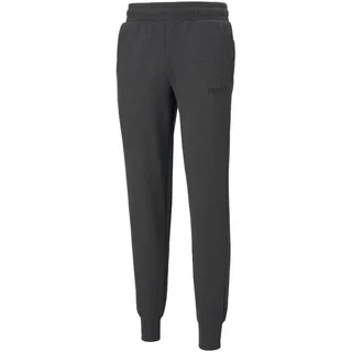 Puma Essentials Logo Pants FL cl dark gray heather S