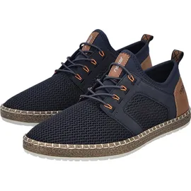 Rieker Slip-Ons Herren Blau/Braun 43