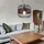 GLOBO Lederring 1-flg. H 120 cm schwarz Metall