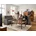 3-Sitzer mit elektrischer Relaxfunktion 226 anthrazit 226cm inkl Tisch USB Steckdose