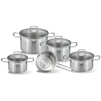 Johann Lafer Kochtopfset Lafer, 5-teilig, 20 cm,24 cm,16 cm, Kochen, Töpfe, Topfsets