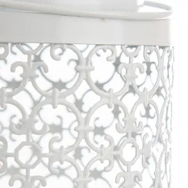 ETC Shop 2er Set LED Solarleuchte, weiß, orientalisch, H 18 cm,