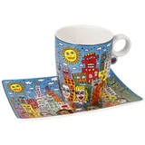 GOEBEL Künstlertasse James Rizzi Summer in the City - Pop Art