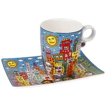 GOEBEL Künstlertasse James Rizzi Summer in the City - Pop Art