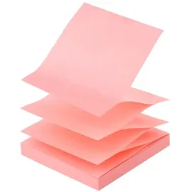 D.RECT Haftnotizen Zig-Zag Z-Notes, 76x76mm 100 Blatt