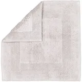 CAWÖ Luxus Badteppich 1000 Silber 60 x 60 cm