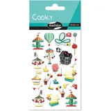 Maildor Sticker Jahrmarkt 10 Bögen 3D 280 Sticker