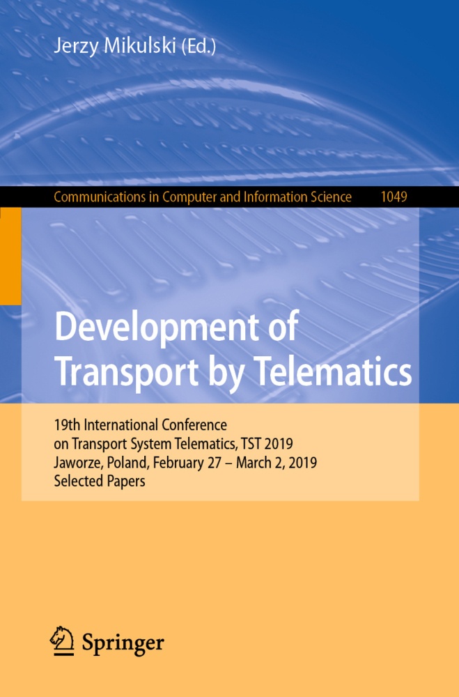 Development Of Transport By Telematics  Kartoniert (TB)