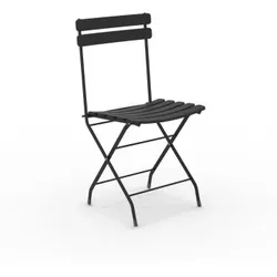 STEP - Klappbarer Outdoor Stuhl schwarz