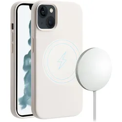 Mag Hype Cover für Apple iPhone 14  (Beige)