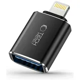 TECH-PROTECT USB-A auf Lightning Adapter Schwarz