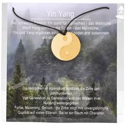 Insieme Holzkette Yin Yang