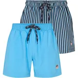 Vinson Badeshorts VINSON VMRucer Blau/Weiß XL