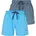 Blau/Weiß XL
