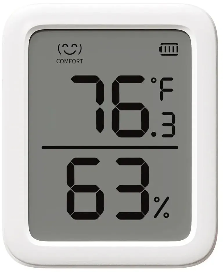 SwitchBot Meter Plus Drinnen Temperatur- & Feuchtigkeitssensor Freistehend Kabellos