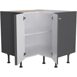 OPTIFIT Eckunterschrank Ingvar420 90 x 57 x 58,4 cm Anthrazit