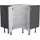 OPTIFIT Eckunterschrank Ingvar420 90 x 57 x 58,4 cm Anthrazit