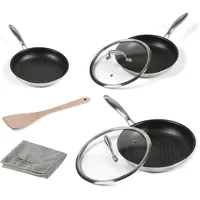 STONELINE Silverstar Pfannen-Set 6-tlg. 20 cm + 24 cm + 28 cm